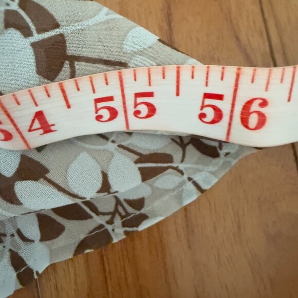 Women Express  Boho Maxi Cottage Prairie Hippie Western Dress in Beige Sz Small - Picture 6 of 8